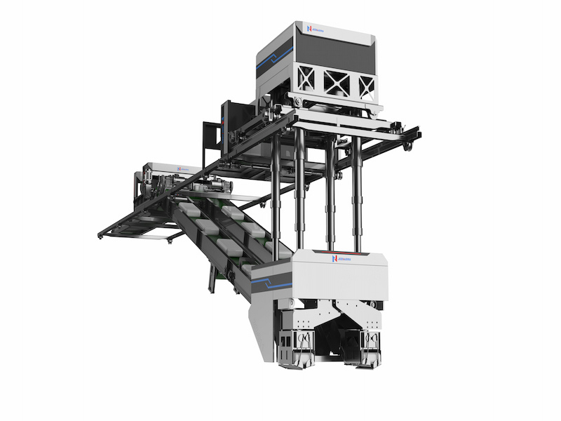 Automatic Bagged Cement Palletizing And Loading Machine