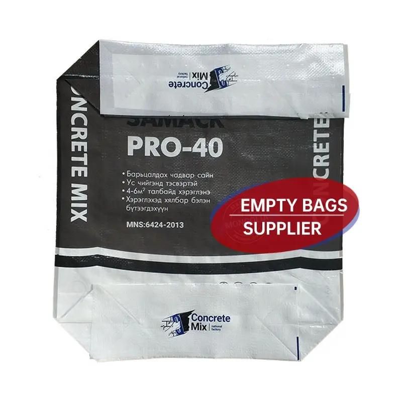 Block bottom sack for 25KG cement